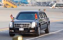 Siêu xe Cadillac One đón Tổng thống Donald Trump tại Hà Nội 