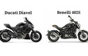 Xem môtô giá rẻ Benelli 402S “nhái” lộ liễu Ducati Diavel