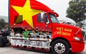 "Soi" dàn xe ôtô độ cổ vũ U23 Việt Nam vô địch
