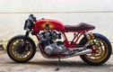 Môtô Honda CB750F cafe racer khoác áo tuyển U23 Việt Nam