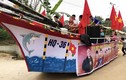 Dân làng thủ môn Bùi Tiến Dũng chế ôtô độc mừng U23 Việt Nam