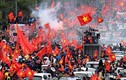Cảm động về giao thông cổ vũ U23 Việt Nam