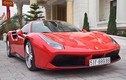 Tuấn Hưng lái siêu xe Ferrari dự đại hội môtô Hải Dương