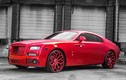 Siêu xe sang Rolls-Royce Wraith đỏ "như tôm luộc" nhờ Mansory