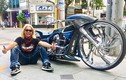 “Soi” dàn chân siêu môtô Harley-Davidson độ bagger cực độc