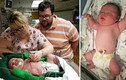 Bé trai chào đời nặng gần 7kg khiến bác sĩ tròn mắt