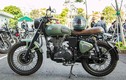 Xe môtô giá rẻ Royal Enfield Classic 500 độ chất ở Sài Gòn