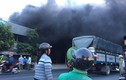 Cháy lớn tại cửa hàng xe máy ở Tiền Giang