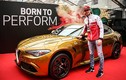 Ngắm siêu xe Alfa Romeo Giulia mạ vàng Ochre siêu chất 