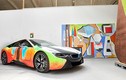 Ngắm siêu xe BMW i8 sơn nghệ thuật độc nhất thế giới
