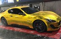 Dân chơi Hà thành "dát vàng" Maserati GranTurismo giá 12 tỷ
