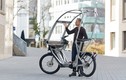 AllWeatherBike - chiếc xe đạp điện "mui trần" đầy tiện ích