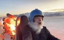 Ông lão hơn 60 tuổi tự chế xe go-kart động cơ xung phản lực
