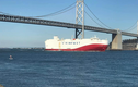 Tàu VinFast chở 999 xe SUV điện VF8 đã cập cảng California, Mỹ