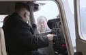 Video: Chủ tịch Triều Tiên Kim Jong-un lái máy bay