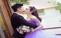 Lộ clip thử váy cưới siêu lung linh của Lâm Khánh Chi “đốn tim” fan