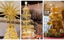 Lóa mắt những cây thông Noel bằng vàng ròng