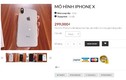 Bỏ 22 triệu mua iPhone X, nhận được mô hình tại Sài Gòn