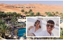 “Lóa mắt” resort sang chảnh vợ chồng đại gia Minh Nhựa nghỉ tại Ả Rập