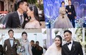 Váy cưới đắt đỏ của vợ các cầu thủ Việt: Biết giá tiền mà choáng