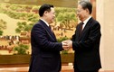 Chủ tịch Quốc hội Vương Đình Huệ hội đàm với Ủy viên trưởng Nhân đại toàn Quốc Trung Quốc