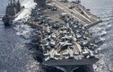 Tàu sân bay Mỹ USS  Ronald Reagan hoạt động huấn luyện ở Biển Đông