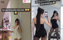 Khoe dáng trước gương, hotgirl Trâm Anh tự nhận “chắc chắn“