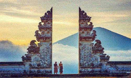  Cổng trời đẹp như trong thần thoại tại Indonesia “đốn tim” giới trẻ Việt