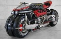 Siêu môtô đặc chế “khủng” nhất Thế giới Lazareth LM847