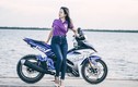 "Hot girl" miền Tây đọ sắc cùng Yamaha Exciter 150