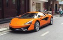 Xe tiền tỷ McLaren 570S vừa "đập thùng" đã dạo phố Hà Nội