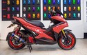 Yamaha NVX khoác áo Louis Vuitton "đỏ choé" tại Sài Gòn 