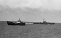 Hình ảnh khó quên về Trường Sa 1988: Tàu TQ, VN đối mặt trên biển