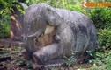 Cận cảnh cặp voi đá cổ lớn nhất Việt Nam  