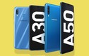 Samsung ra mắt Galaxy A30 và A50: Màn giọt nước, vân tay dưới kính