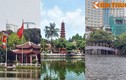 Kinh ngạc đền chùa linh thiêng nằm trên đảo độc nhất Hà Nội 