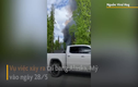 Video: Ngôi nhà di động bất ngờ bùng cháy dữ dội ở Mỹ 