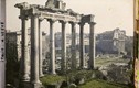 Ảnh màu hiếm về phế tích La Mã ở Roma năm 1918