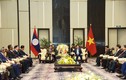 Chủ tịch nước Lương Cường và Tổng Bí thư, Chủ tịch nước Lào dự khai trương Bến số 3