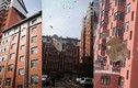 Video: Những mảng bê tông, tường lớn của tòa chung cư bị gió cuốn bay xuống đất