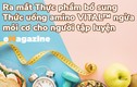 Ra mắt Thực phẩm bổ sung - Thức uống amino Vital ngừa mỏi cơ cho người tập luyện