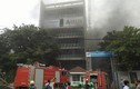 Cháy lớn ở công trình Bệnh viện Việt Pháp, hàng trăm công nhân tháo chạy