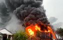 Quảng Nam: Hiện trường vụ cháy lớn tại kho chứa hàng ở Tam Kỳ