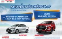 Toyota VN khuyến mại lớn cho khách hàng mua xe Vios, Innova tháng 6&7