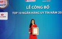 Techcombank tiếp tục là ngân hàng TMCP tư nhân uy tín nhất Việt Nam