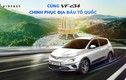 100 xe VF e34 khởi động hành trình chinh phục địa đầu Tổ quốc