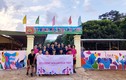 Học sinh TH School vẽ tranh tường, làm thiện nguyện tại vùng đất khó khăn nhất Nghệ An