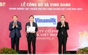 Vinamilk được vinh danh “Doanh nghiệp đạt chuẩn văn hóa kinh doanh Việt Nam“
