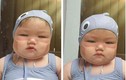 Cháy nắng vì đeo khẩu trang, em bé Hàn Quốc bống nổi tiếng MXH