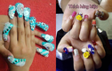 Trốn việc nhà, hội chị em làm bộ nail “sương sương” nhìn mà hoảng